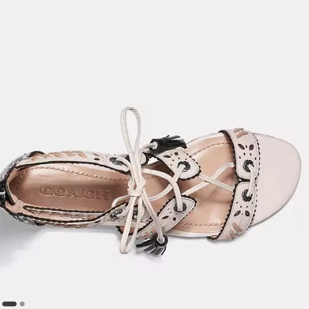 Coach | Women’s Via Demi Wedge Sandal Size 8 - Picture 14 of 15